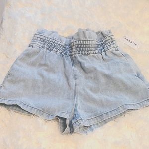 High waisted shorts